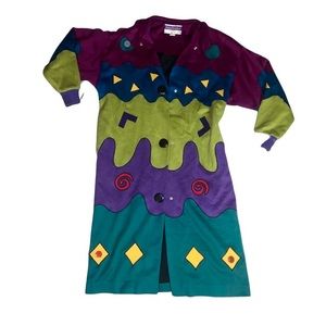 Vintage 80s Long Overcoat